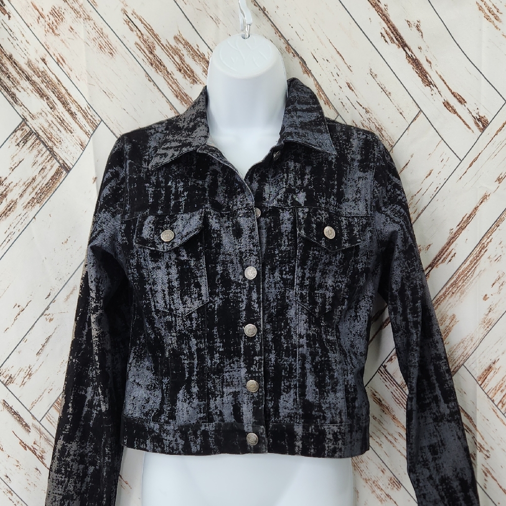 Moreland Black‎ & Gray Denim Jacket